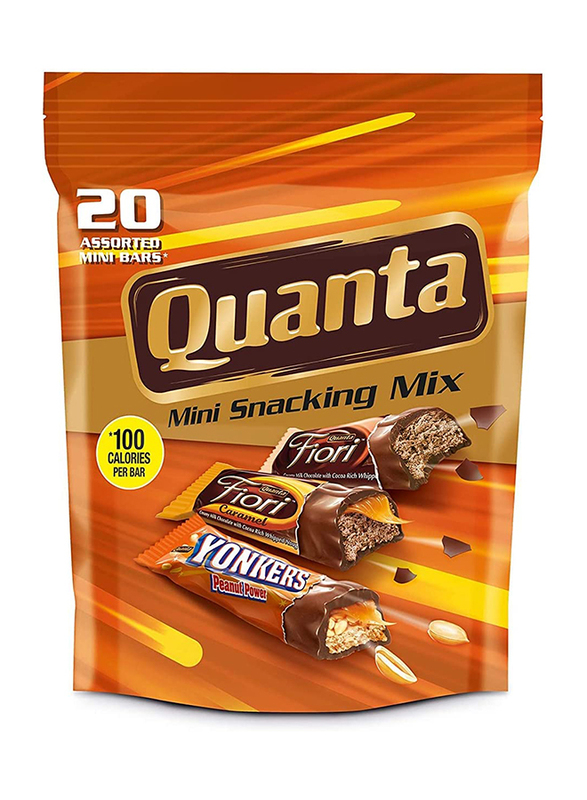 Quanta Mini Snacking Mix Chocolate Bar, 384g