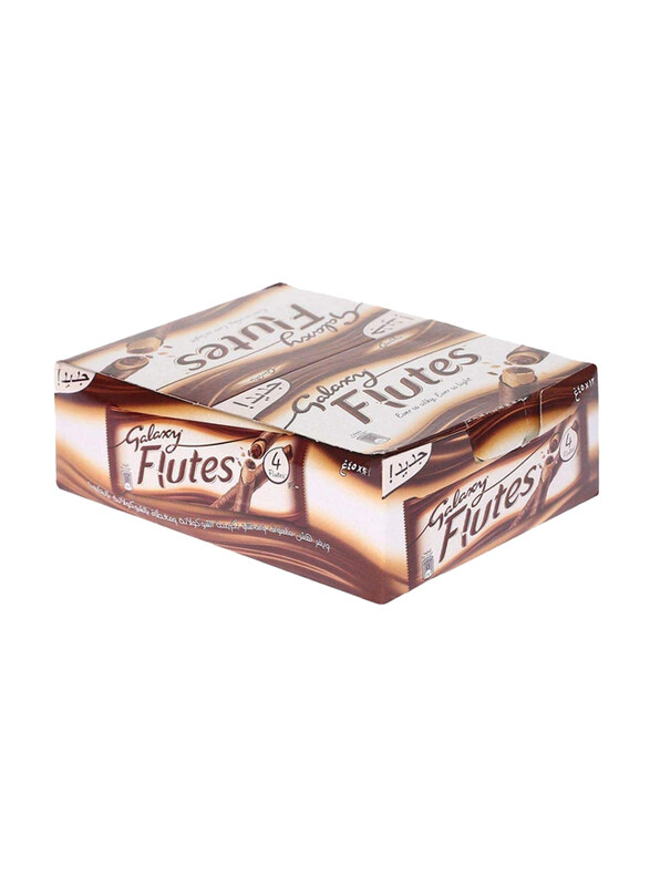 

Galaxy Flutes 4 Finger Chocolate Bar, 12 Pieces x 45g