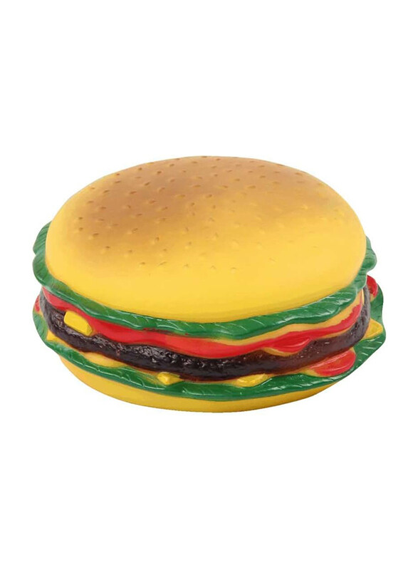 

Pawise Vinyl Hamburger Pet Toy, Multicolour