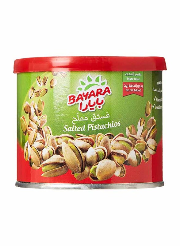 Bayara Salted Pistachios Can, 100g