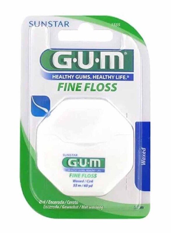 

Gum Fine Floss Waxed, 55 Meter