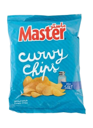 Master Curvy Salt Potato Chips, 40g