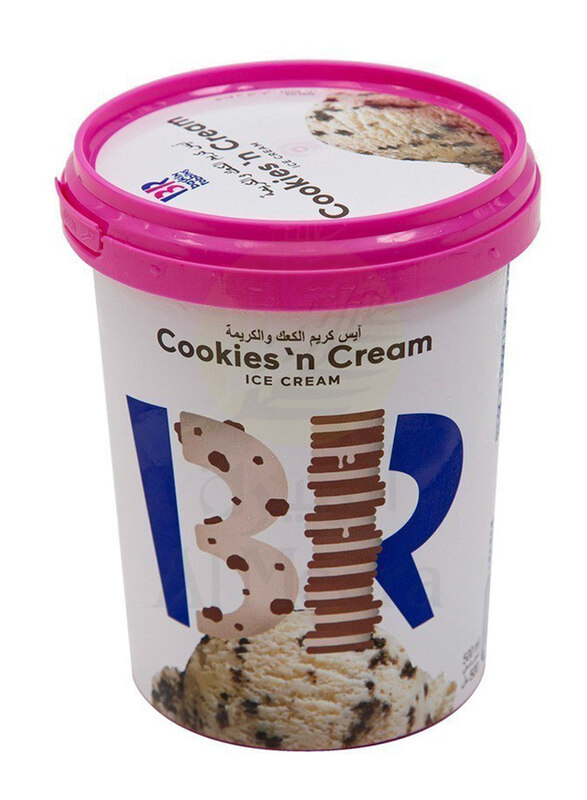 

Baskin Robbins Cookies N' Cream Ice Cream, 500ml