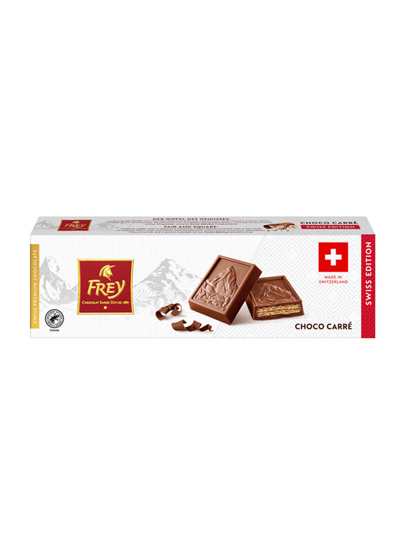 

Frey Choco Carre Milk Chocolate Wafers, 100g