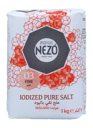 Nezo Iodized Pure Salt Packet, 1 Kg