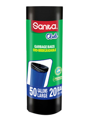 Sanita Club 50 Gallons Garbage Bag, 2 x 20 Bags