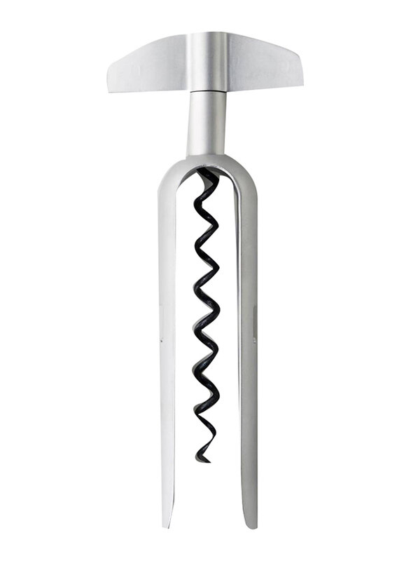 

Monoprix Worms Screw Cork Puller, Silver