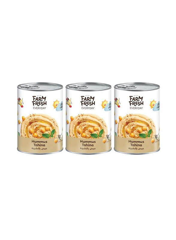 

Farm Fresh Everyday Hummus Tahina Can, 3 Pieces x 400g