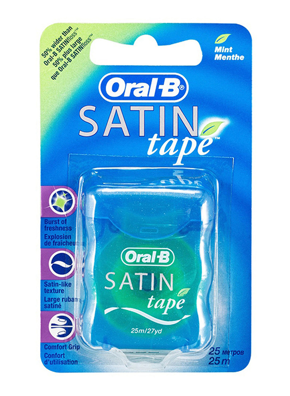 Oral B Dental Satin Tape Floss, 25ml