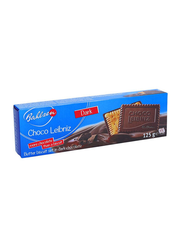 

Bahlsen Choco Leibniz Bittersweet Dark Chocolate Butter Biscuit, 125g