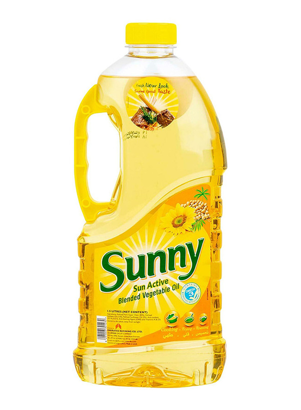 

Sunny Sun Active Blended Vegetable Oil, 1.5 Liter