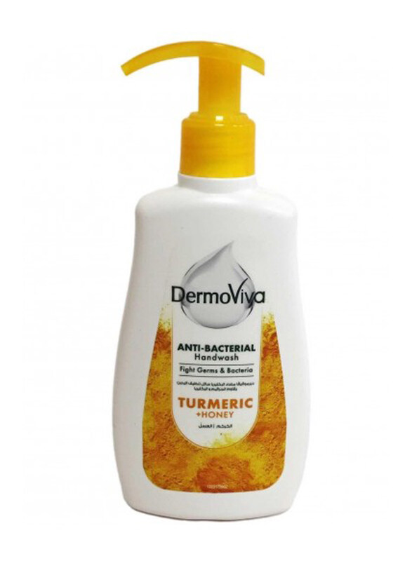 

Dermoviva Turmerics+Honey Antibacterial Hand Wash, 200ml, 3 Pieces