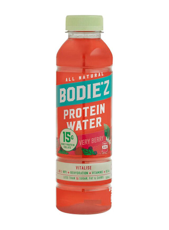 Bodie'z Protein Water Very Berry, 500ml