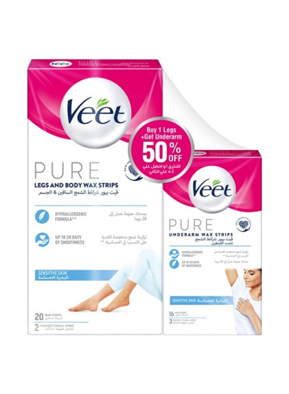 

Veet Cold Leg Wax Strips, 2 Pieces