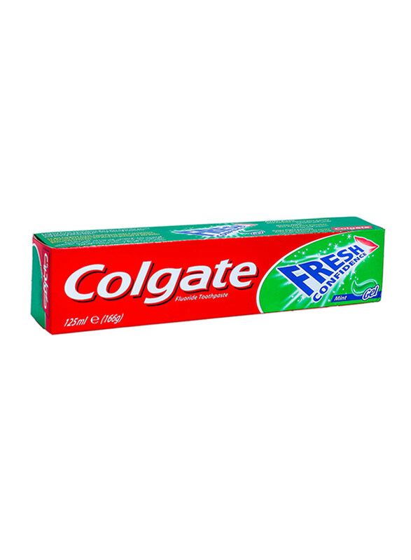 

Colgate Fresh Confidence Mint Gel Toothpaste, Green, 125ml