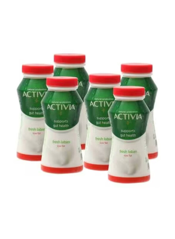 

Activia Laban Low Fat, 6 x 180ml