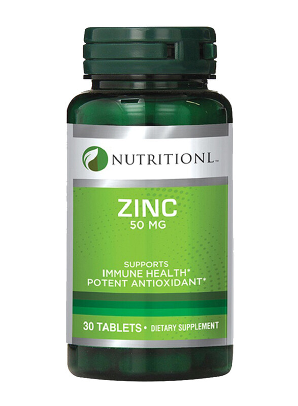 

Nutritionl Zinc, 50mg, 30 Tablets