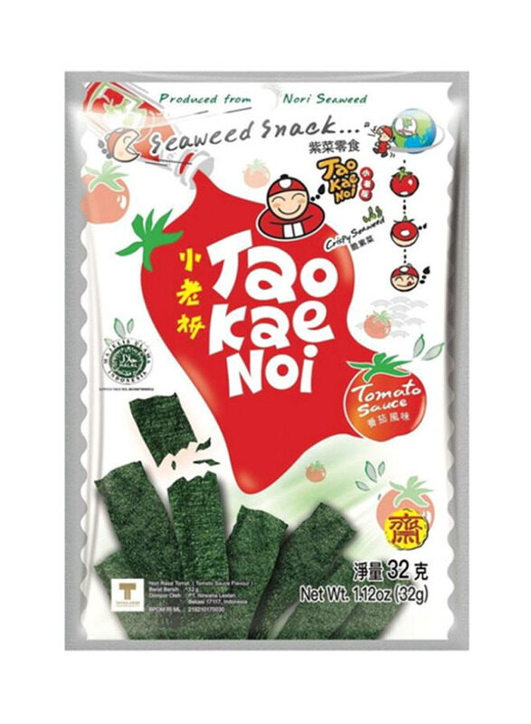 

Tao Kae Noi Crispy Seaweed Tomato Sauce, 32g