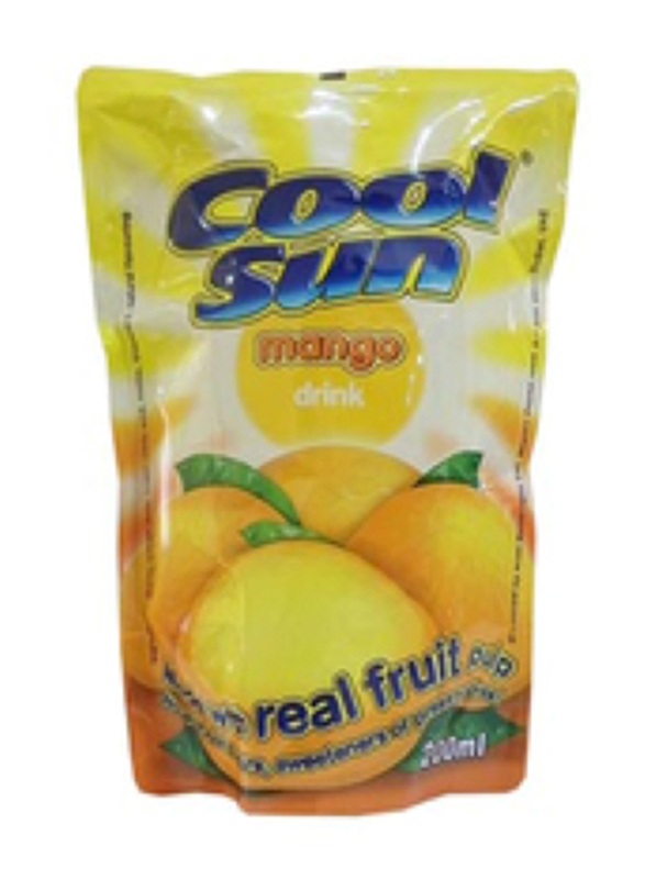Cool Sun Mango Real Fruit Juice, 200ml