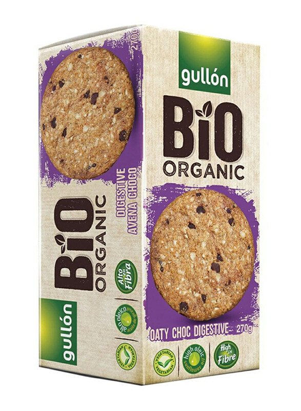 

Gullon Bio Organic Oaty Choc Digestive Biscuits, 270g