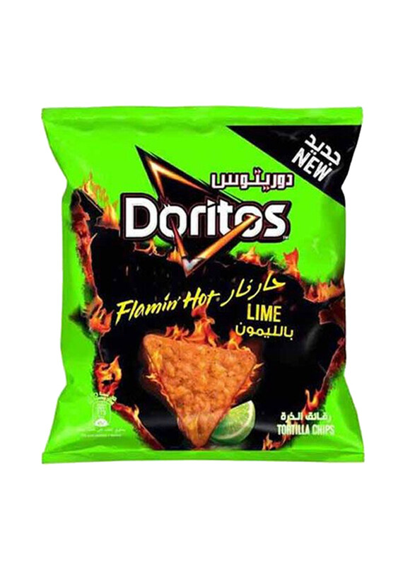 

Doritos Flaming Hot Lime Chips, 23g