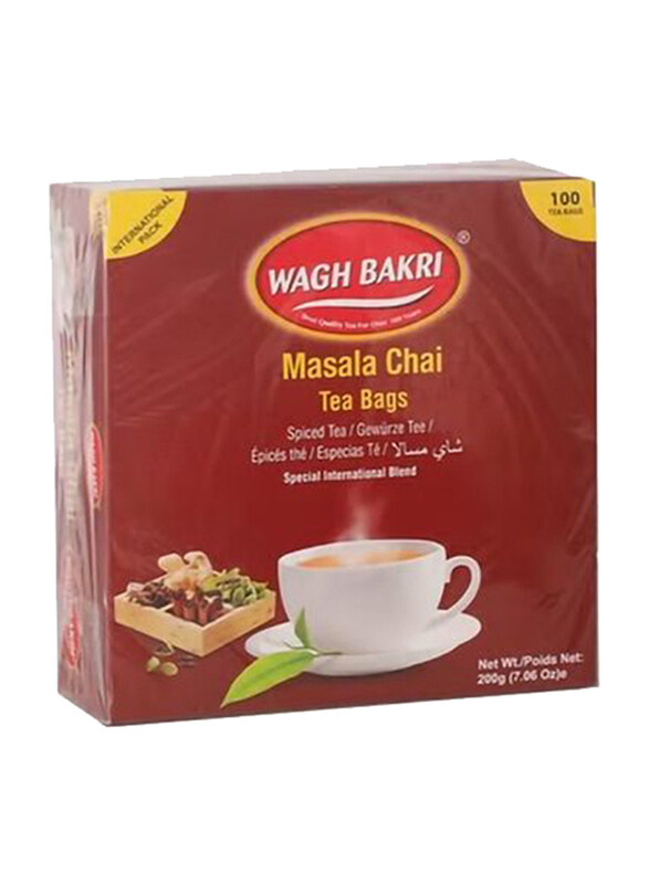 

Wagh Bakri Masala Tea, 100 Tea Bags