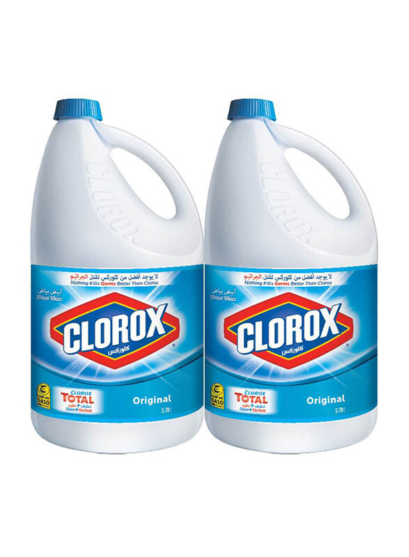 

Clorox Original Liquid Bleach, 2 x 3.78 Liter