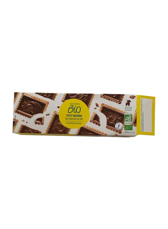 

Monoprix Bio Choco Coated Biscuit, 150g