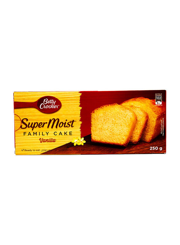 

Betty Crocker Vanilla Super Moist Family Cake, 250g