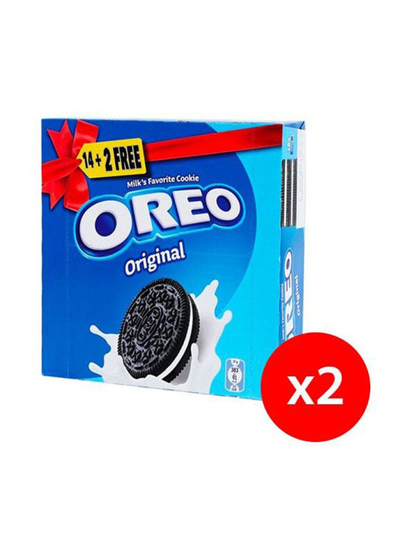 

Oreo Milk & Chocolate Biscuit, 2 x 16 x 38g