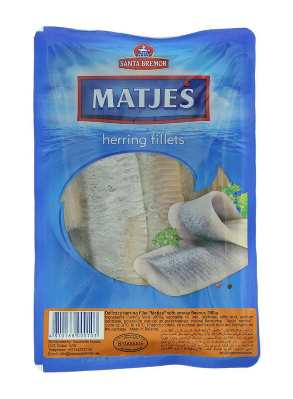 

Santa Bremor Herring Fillet Smoked, 250g