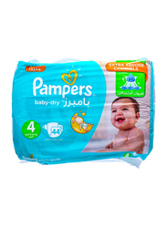 Pampers Baby Dry Diapers, Size 4, 8-14 kg, Value Pack, 44 Count