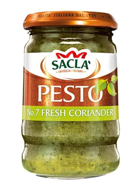 

Sacla Italiana Coriander Pesto Sauce, 190g