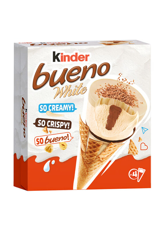 

Kinder Bueno White Cone Ice Cream T4, 248g