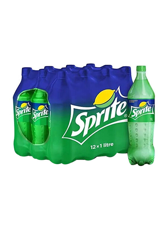 

Sprite Regular Soft Drink Bottle, 12 x 1 Liter