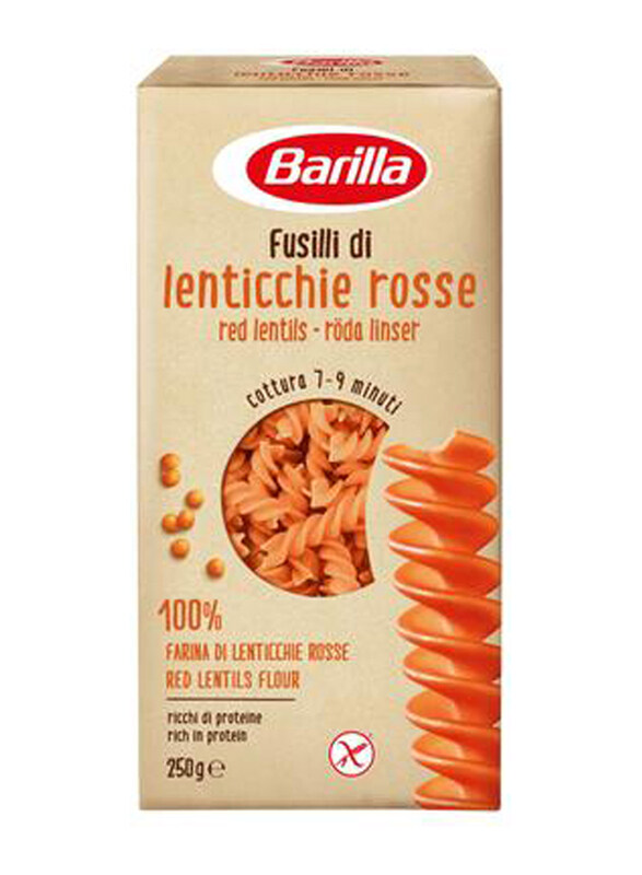 

Barilla Pasta Fusilli Red Lentil, 250g