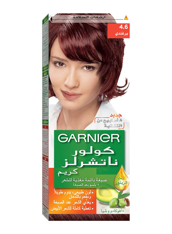 Garnier Colour Naturals Crème Haircolor, 110ml, 4.6 Burgundy