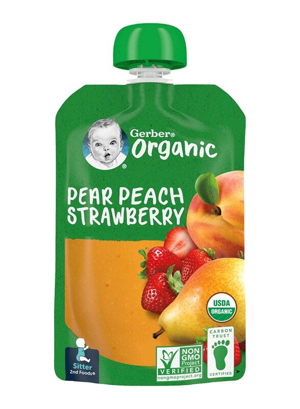 

Gerber Organic Baby Food P 2nd Food, 12+ Months, 99g