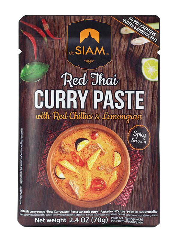 

De Siam Red Curry Paste, 70g