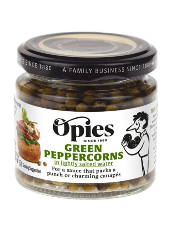 

Opies Green Peppercorns, 115g