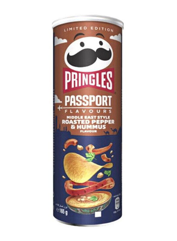 

Pringles P Roasted Pepper & Hummus, 165g