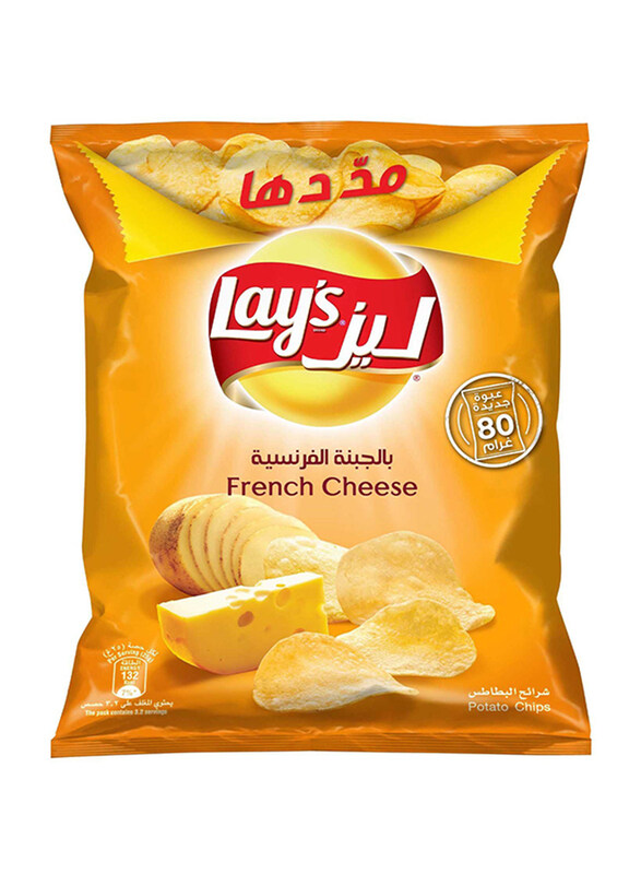

Lay's French Cheese Potato Chips, 80g