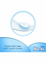 Sanita Bambi New Born Baby Diapers, Size 1, 2-4 Kg, 19 Counts