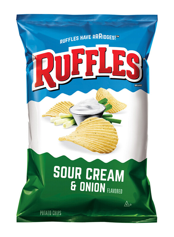 

Ruffles Sour Cream & Onions Potato Chips, 6.5oz