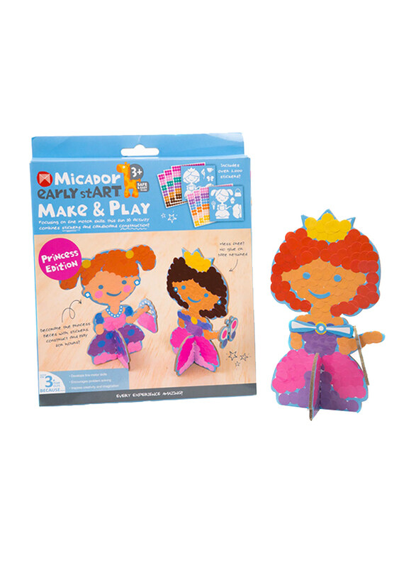 

Micador Early Start Make & Play Princess Craft Set, Multicolour