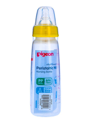 Pigeon Nursing Bottle with Peristaltic Nipple, 240ml, Clear