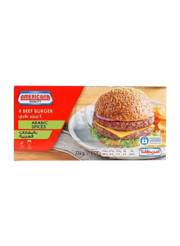 

Americana Beef Burger, 224g