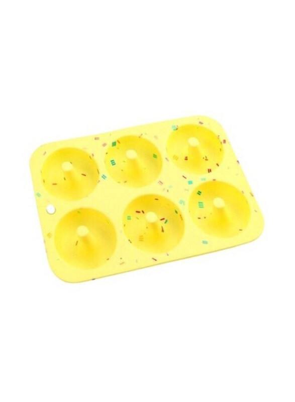

Elegante Round Shape Cake Mould, Yellow