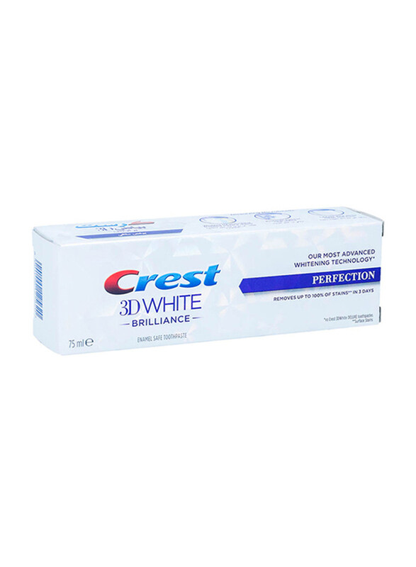 

Crest 3D White Brilliance Perfection Toothpaste, 75ml