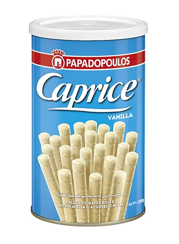 

Caprice Vanilla Greek Wafer Roll, 115g